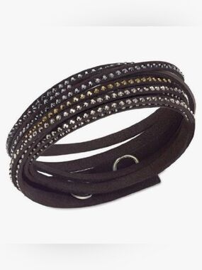 Swarovski Crystal Slake Metallic Bracelet
